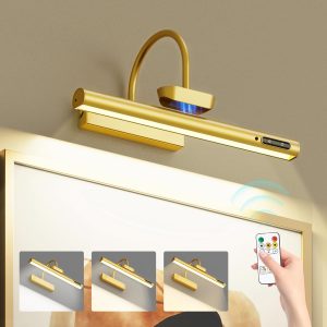 Wireless Picture light - Gold