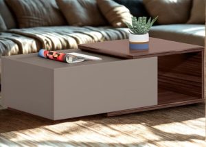 Sahara Nude Wooden Coffee Table