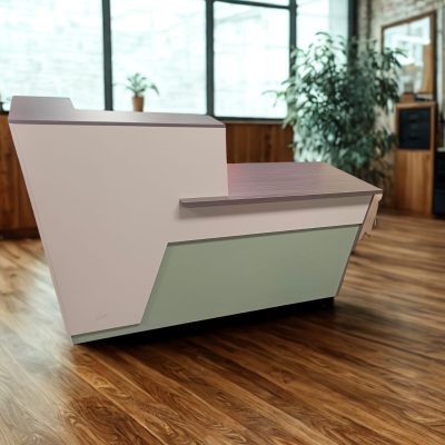 2400mm Modern Reception Desk on Offer
