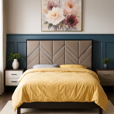 Chevron Luxe Bed