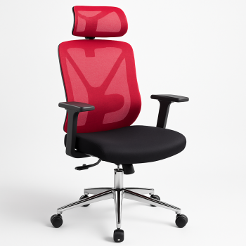 High Back Office Chair in Red