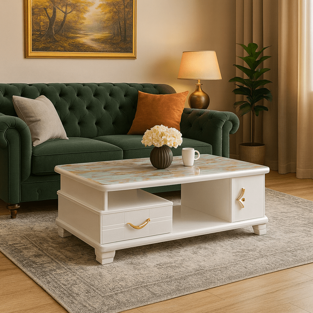 Celesta Marble Coffee Table 1 Celesta Marble Coffee Table