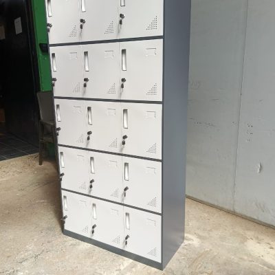 Durable 15-locker office cabinet in Kenya