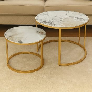 Neilan Furniture Shop in Kenya 48 LuxeMarble Nest Stools Set
