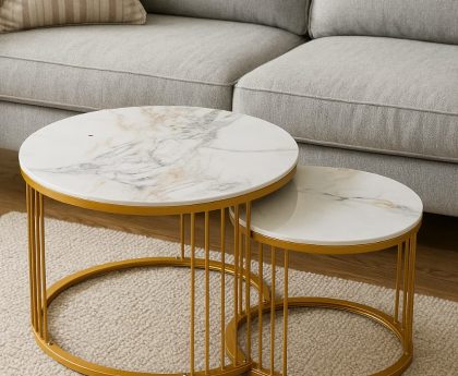 Twin Coffee Tables in Kisii – Affordable Elegance from Neilan Furniture