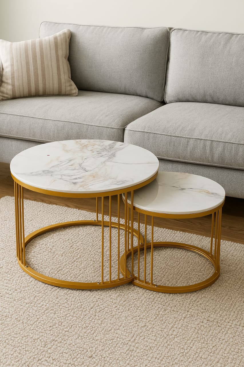 Twin Coffee Tables in Kisii – Affordable Elegance from Neilan Furniture