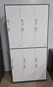 Durable 6-locker office cabinet in Kenya