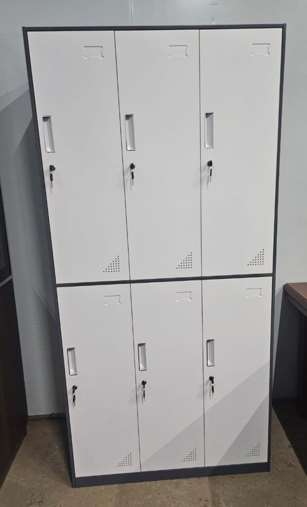 Durable 6-locker office cabinet in Kenya