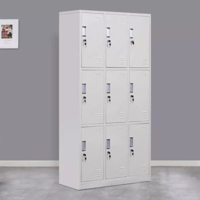 Durable 9-locker office cabinet in Kenya
