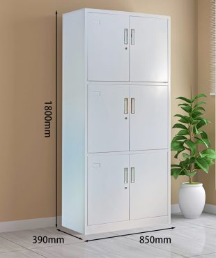 Secure 6-locker office cabinet in Kenya
