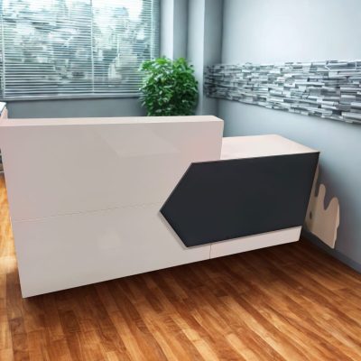 2000mm Modern Reception Desk on Offer