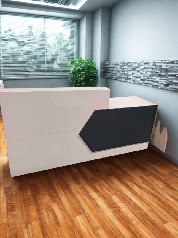 2000mm Modern Reception Desk on Offer
