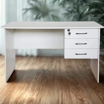 Neilan Furniture Shop in Kenya 6 White Office Desk on Sale 1200mm