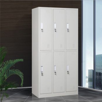 Durable 6-locker office cabinet in Kenya