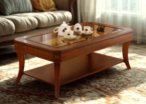 Victoria Wooden Coffee Table