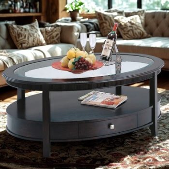Neilan Furniture Shop in Kenya 61 Ellora Oval Glass Coffee Table