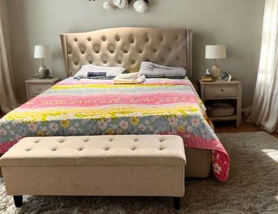 Tranquil Haven Upholstered Bed