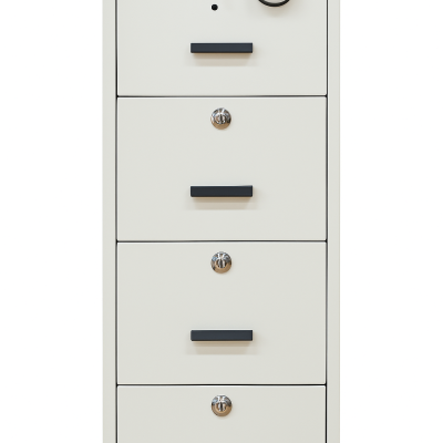 FIREPROOF FILING CABINET - 4 DRAWER - 270kgs
