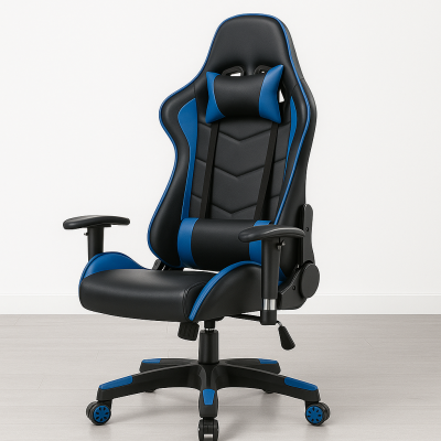 Gaming Leather Chair - Blue