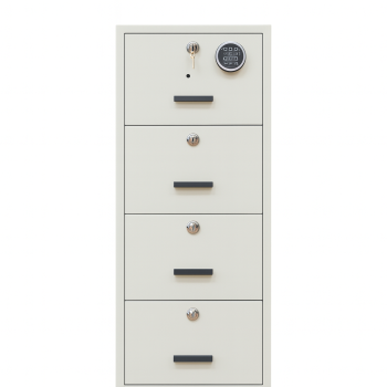 FIREPROOF FILING CABINET - 4 DRAWER - 270kgs
