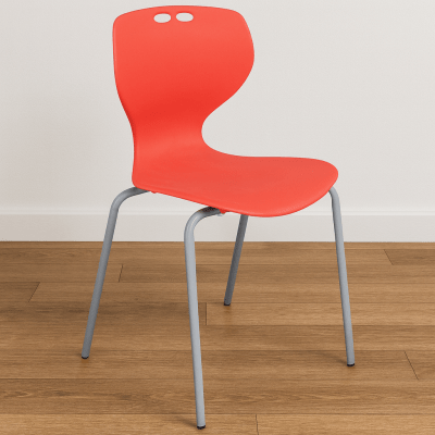 SlimLine Bistro Chair - Red