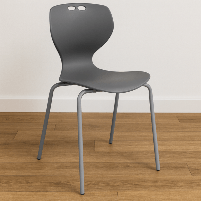 SlimLine Bistro Chair - Gray