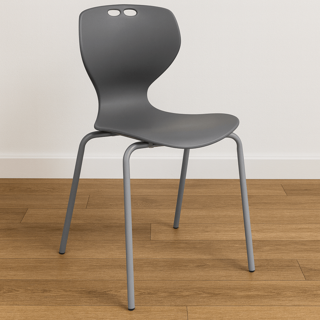 SlimLine Bistro Chair - Gray 1 SlimLine Bistro Chair - Gray