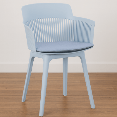 Modern Ventilated Armchair - Blue