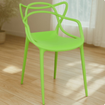 TwistBack Bistro Chair - Green
