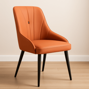 Dining Chair - Orange