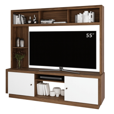 Walnut TV Entertainment Unit