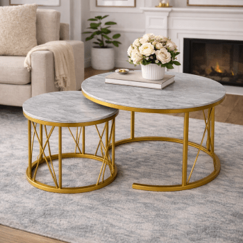 Marble Twin Coffee Table