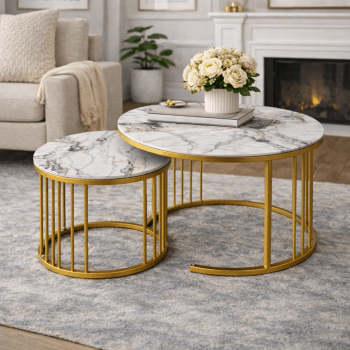Marble Twin Coffee Table
