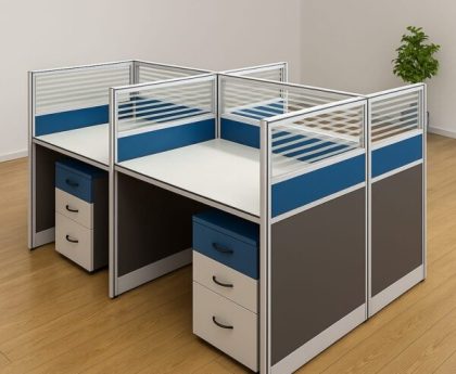 4 Way Workstation Price in Nairobi | Affordable Office Furniture