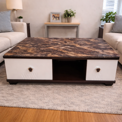 Marble-top Coffee Table