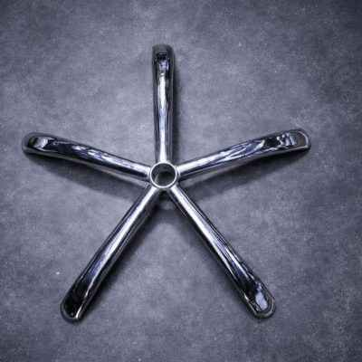 5-Star Chrome Office Chair Base