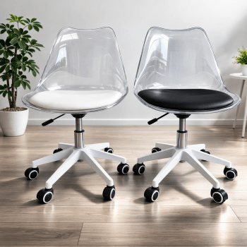 Adjustable Swivel Chair with Cushion