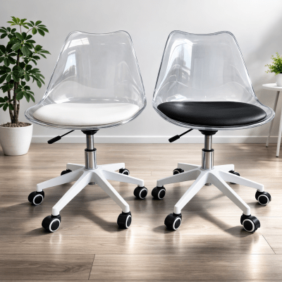 Adjustable Swivel Chair with Cushion