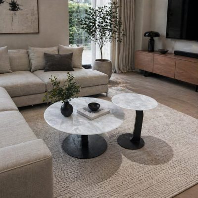 Nova Marble Coffee Table Set