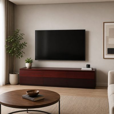Horizon Mahogany TV Stand