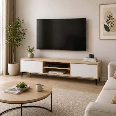 Nordic Oak TV Stand